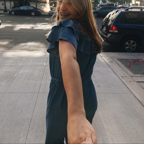 Denim jumpsuit from Loft - Picture 4 of 6